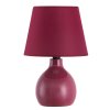 242957 ingrid stolni lampicka max 1x40w e14 ip20 bordo