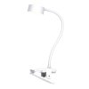 244819 solight led stolni nabijeci lampicka 2w 210lm 3cct bila clip