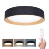 245135 solight led osvetleni s dalkovym ovladacem larios black 48w 3360lm 39cm zmena chromaticno