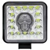 158816 pracovni svetlo led 10 30v s lebkou ctvercove 115x115mm