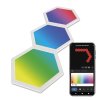 249090 gosmart led svitidlo hexagon 3 dily 5 4 w rgb stmivatelne wifi