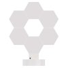 GoSmart LED stolní lampa Hexagon bílá, 6 dílů, RGB, stmívatelná, WiFi