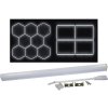 250664 modul 570mm 230vac 9w bila 6000k pro led osvetleni hexagon