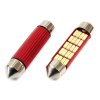 2ks žárovka LED Festoon 12/24V SV41mm čirá CANBUS