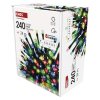 LED vánoční řetěz, 24 m, venkovní i vnitřní, multicolor, programy, časovač