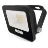 255035 led reflektor glaro 10w cerny ip65 1000 lm neutralni bila