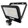 255042 led reflektor glaro s pohybovym cidlem 30 w cerny ip54 3000 lm neutralni bila