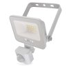 255047 led reflektor glaro s pohybovym cidlem 10 w bily ip54 1000 lm neutralni bila