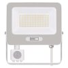 LED reflektor GLARO s pohybovým čidlem, 50 W, bílý, IP54, 5000 lm, neutrální bílá
