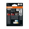 LED 12V P21W BA15s OSRAM červená  blistr 2ks