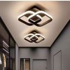 Visací stropní svítidlo PLAFOND - LED lampa černá