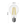 LED žárovka Filament A60 / E27 / 11 W (100 W) / 1 521 lm / neutrální bílá / stmívatelná