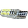 Žárovka LED T10 12V bílá, 24xSMD3014, silica