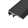 255016 led profil st2 cerny schodistovy profil bez krytu 2m