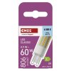 LED žárovka Classic JC / G9 / 4,9 W (60 W) / 806 lm / Studená bílá