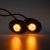 256495 2x profi vystrazne led svetlo vnejsi oranzove 12 24v ece r65
