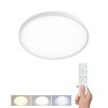 256729 solight led osvetleni s dalkovym ovladacem estela white ugr 40w 4300lm 40cm urg