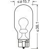 OSRAM 12V W16W W2,1x9,5d 16W standard (10ks)