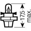 OSRAM 12V BX8,4d 2W standard (10ks)