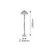 Marvel retro stojací lampa max. 2x60W | E27 | IP20