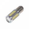 76894 led zarovka 12 24v s patici bay15d dvouvlakno bila 33led 5730smd s cockou