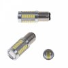 LED žárovka 12-24V s paticí BAY15D (dvouvlákno) bílá 33LED/5730SMD s čočkou