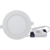 Podhledové světlo LED 9W, 147mm, 6500K, 230V/9W, vestavné, bílé