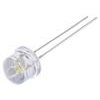 LED 8mm white cold 3000÷4000mcd 100° Front: convex 2.8÷3.6V