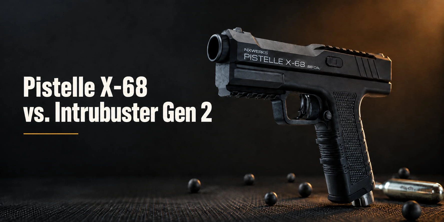 Pistelle X-68 vs. Intrubuster Gen 2: comparativa de marcadoras T4E .68