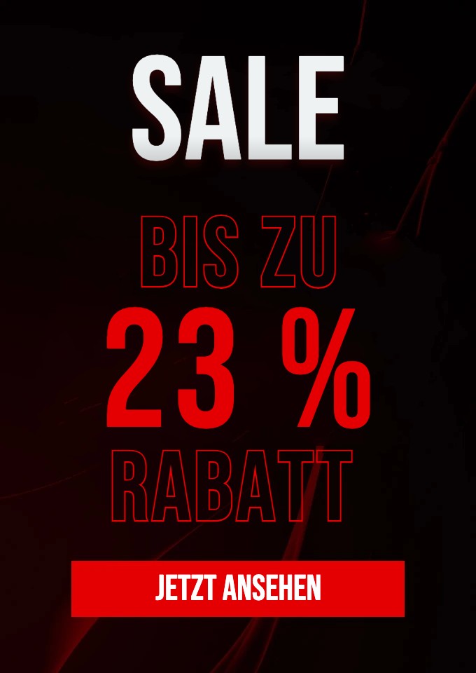 SALE BIS ZU 23 % RABATT