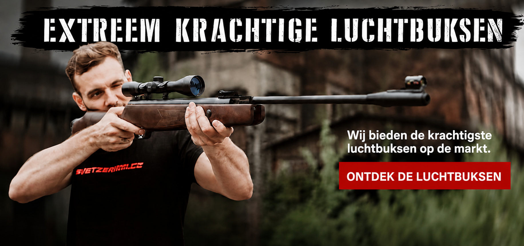 Luchtbuksen met extreme prestaties