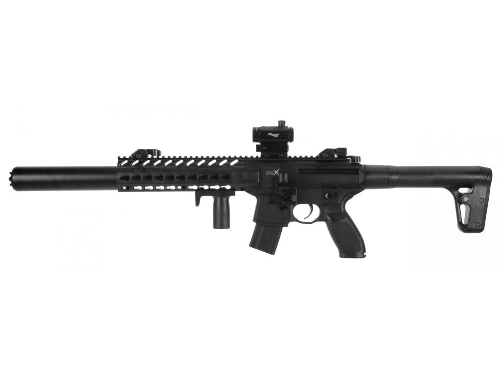 Pistolet maszynowy Sig Sauer MCX Red Dot czarny