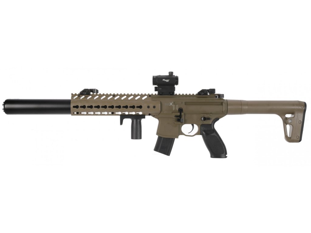 Pistolet maszynowy Sig Sauer MCX Red Dot FDE