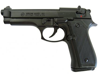 10102 plynova pistole bruni 92 cerna cal 9mm