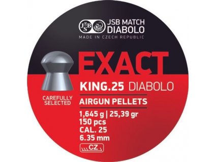 JSB Exact King 150pcs cal.6,35mm