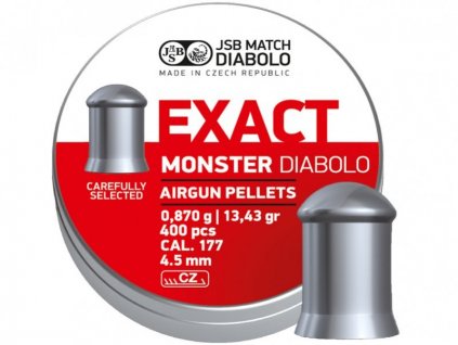 Diabolo JSB Exact Monster 400ks cal.4,52mm