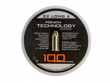 6mm Long revolver 100db Pobjeda MAXX Tech indítópatronok Pobjeda MAXX Tech