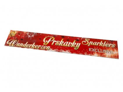 Pyrotechnics Golden Crăciun Sparklers 28cm 10pcs