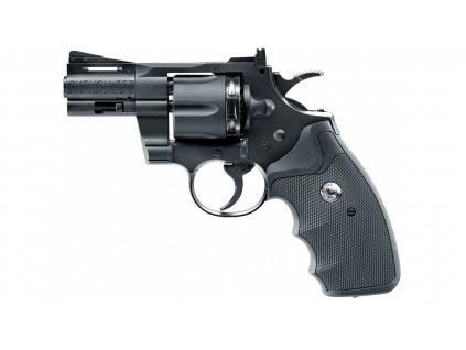 Revólver de CO2 Colt Python 2,5" negro Diabolo/BB · 4,5 mm