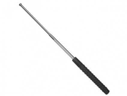 Defensa extensible 23" templada plateada