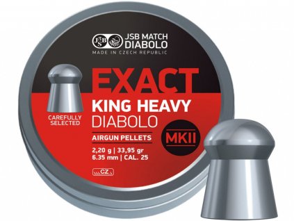 Diabolo JSB Exact King Heavy MKII 150ks cal.6,35mm