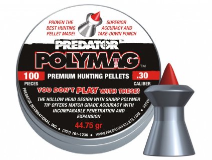 Diabolo JSB Predator PolyMag 100szt kal.7,62mm