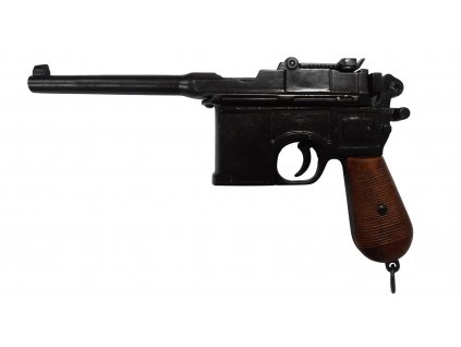 22878 1 replika pistole mauser c96 1896 drevo
