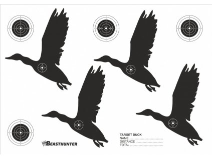 Target silhouette Beast Hunter Duck 10pcs