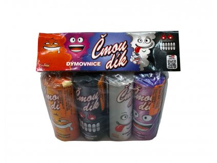 Pyrotechnika dětská Čmoudík New Color 4 barvy