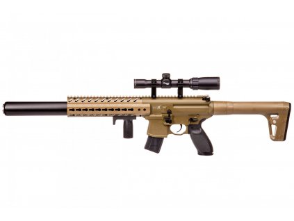 Vzduchový samopal Sig Sauer MCX Scope FDE