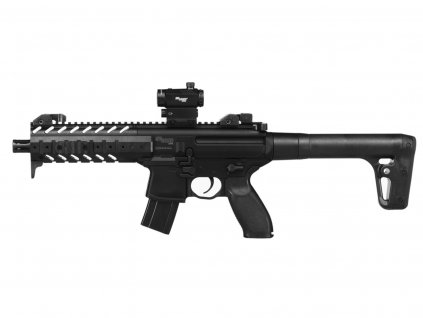 Vzduchový samopal Sig Sauer MPX Red Dot černý