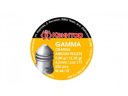 Diabolo Kvintor Gamma Orange kal.4,5mm 250szt