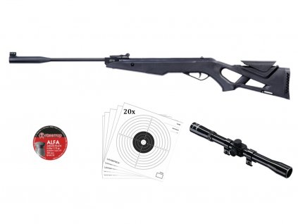 VZDUCHOVKA EKOL THUNDER M ČERNÁ CAL.4,5MM SET
