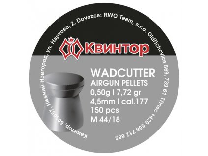 Diabolo Kvintor Wadcutter cal.4,5mm 150ks